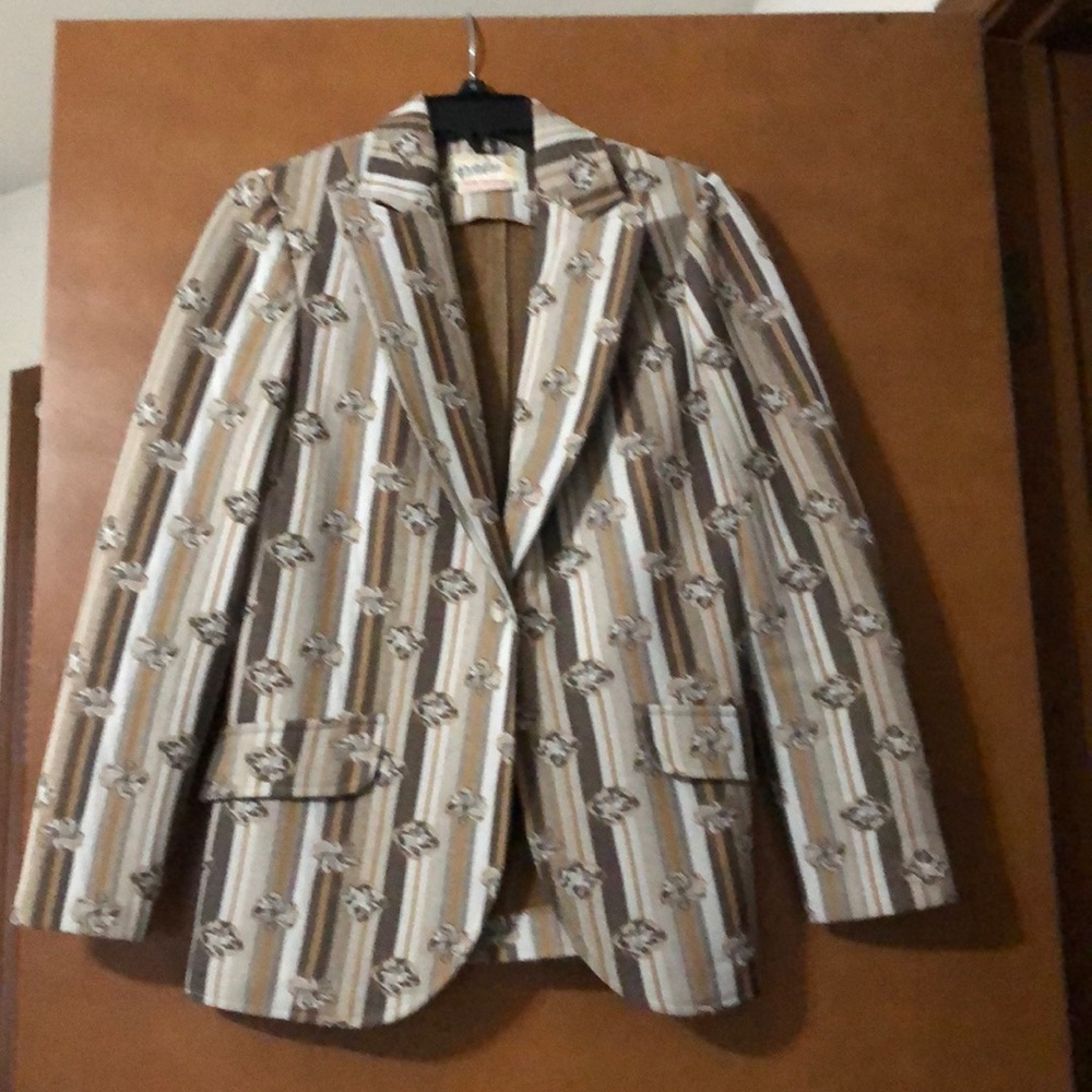 Vintage Portofino blazer with unique print